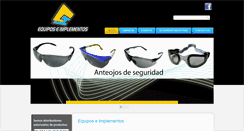 Desktop Screenshot of equiposeimplementos.com